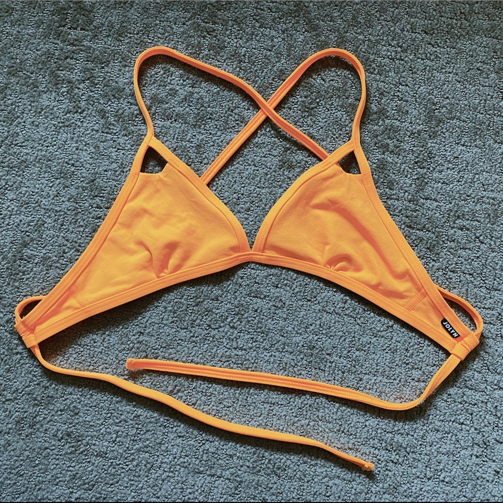 Jolyn Finn Style Bikini Top - Mango